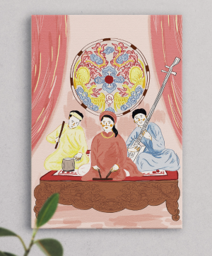 Tranh Nghệ thuật hát ca trù