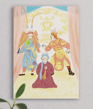 Tranh nghệ thuật Tuồng Việt Nam